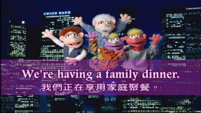 We're having a family dinner.