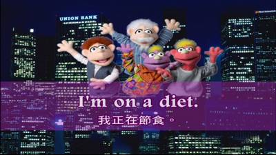 I'm on a diet.