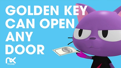 A golden key can open any door