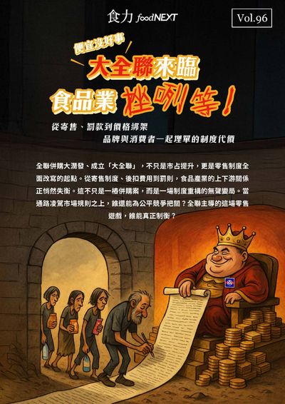 食力雙週刊 [Vol. 96]:便宜沒好事 大全聯來臨 食品業挫咧等!